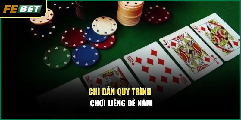 Liêng Febet – Nơi Khởi Nguồn Những Màn Đấu Trí Đỉnh Cao 2 Chỉ dẫn quy trình chơi Liêng dễ nắm